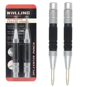 WHLLING 2-piece center punch 6-inch with hardened steel tip for precise marks