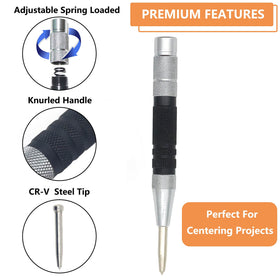 WHLLING adjustable tension knob lets you tailor punch depth