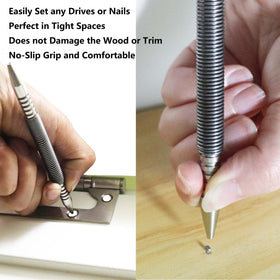 WHLLING hammerless nail setter compact design saves space.