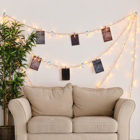 Whumsdog clip used to hang garlands and lightweight décor