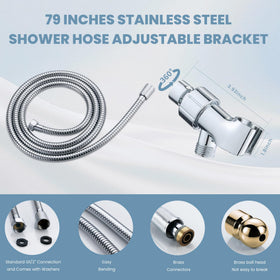 WHZeffect adjustable angle bracket to direct water precisely