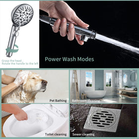 WHZeffect Power Wash mode for tub, tile, and pet cleaning