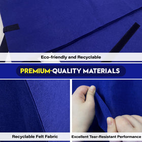 Wibeelee TV Cover Dust Protection shields against dust and debris.