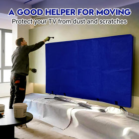 Wibeelee TV Cover Scratch Prevention guards against scratches during renovations.