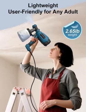 WIBENTL paint sprayer with circular pattern for furniture coatings