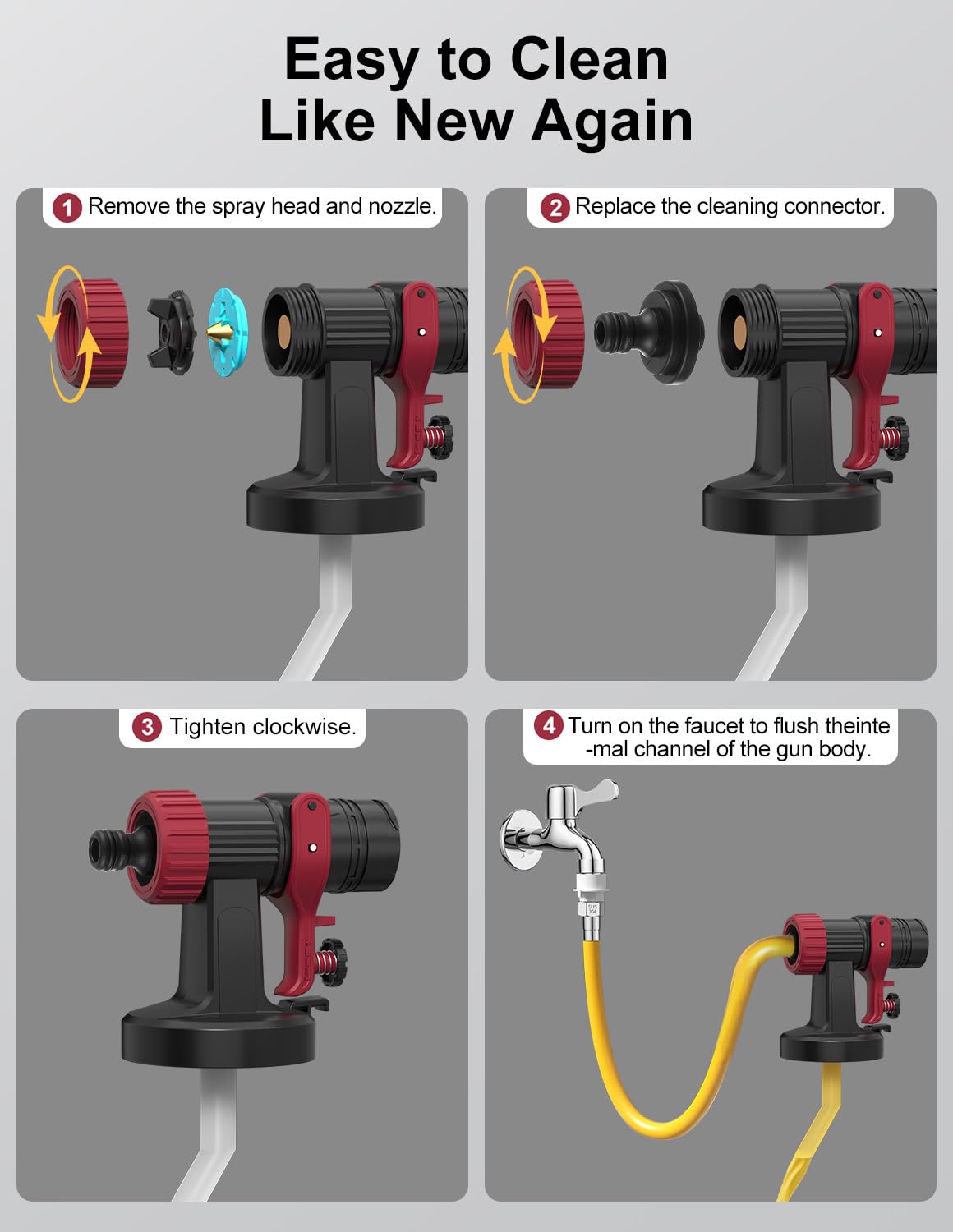 WIBENTL kit includes cleaning tools for easy post-project maintenance.