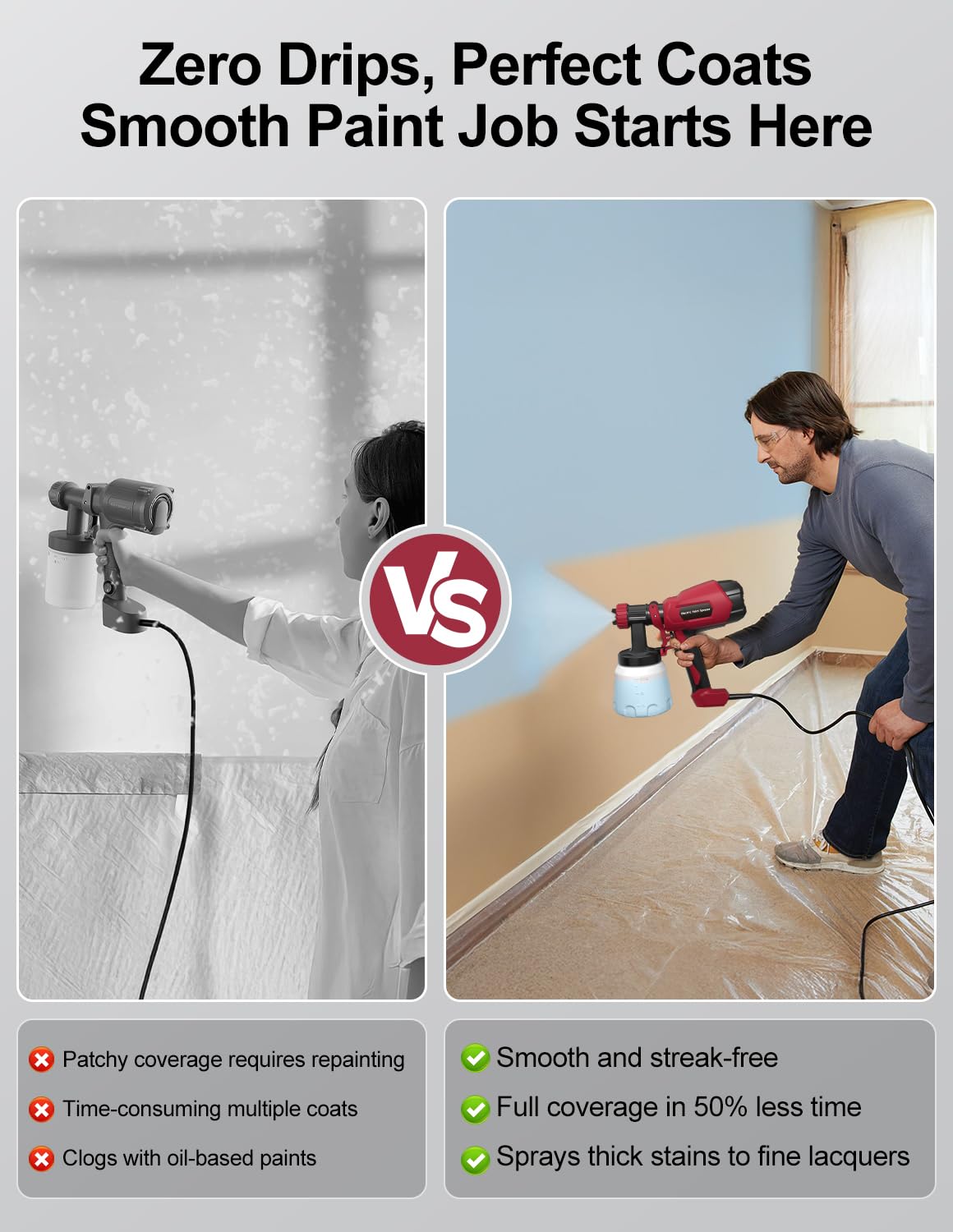 WIBENTL four-nozzle setup supports large-area walls and fine details.