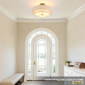 Widluth durable construction and a one-year warranty for reliable lighting