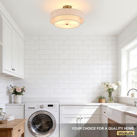 Widluth kitchen and laundry spaces benefit from versatile ceiling height fit