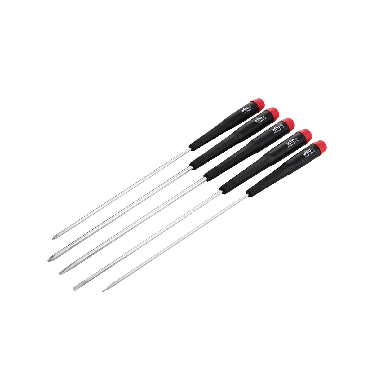 Wiha 26192 slotted 2.5mm blade with 150mm length for precise long reach.
