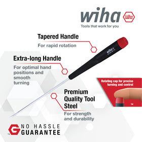 Wiha Phillips #00 precision screwdriver for tiny electronics and tight spaces