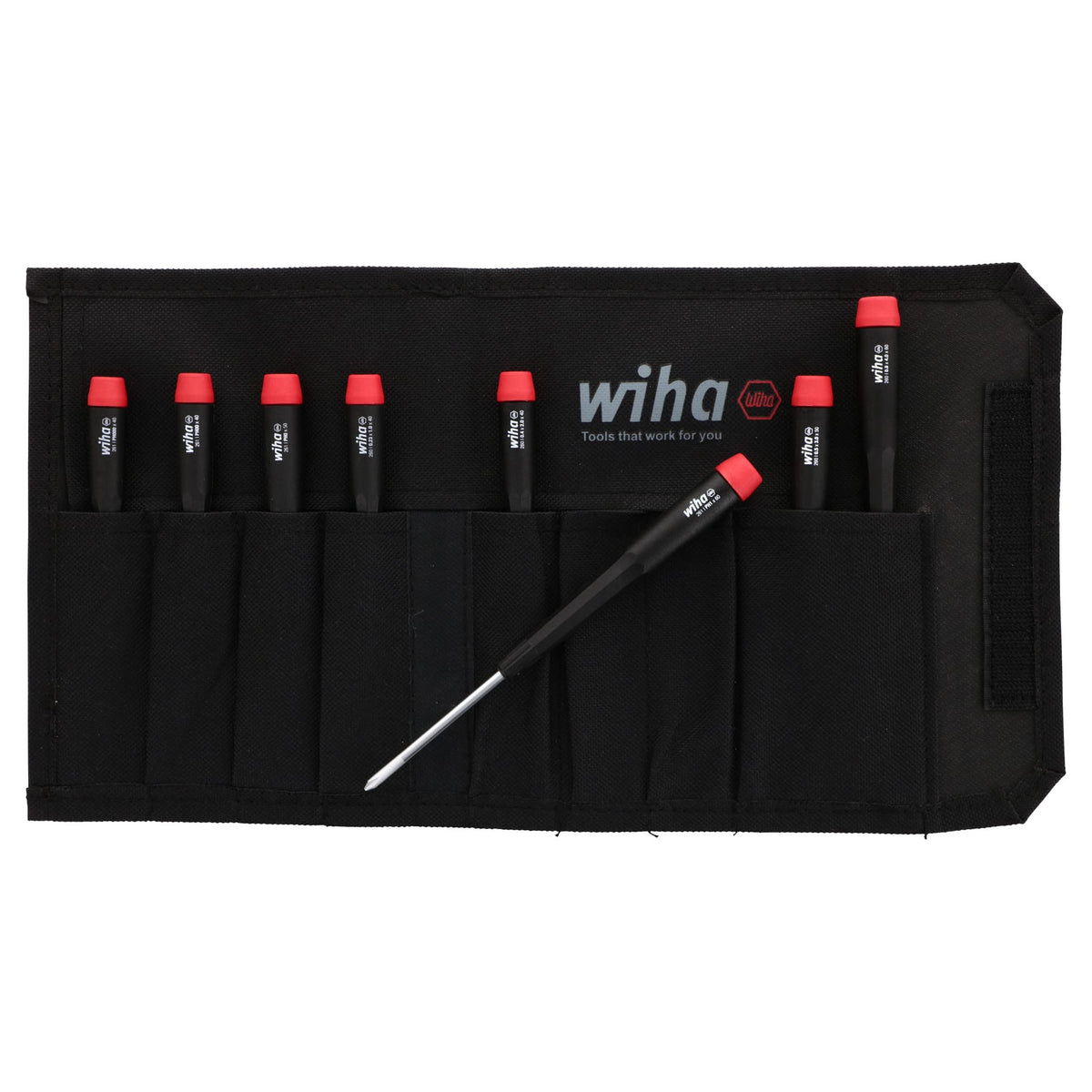 Chrome-vanadium-molybdenum blades from Wiha 26199 for lasting durability