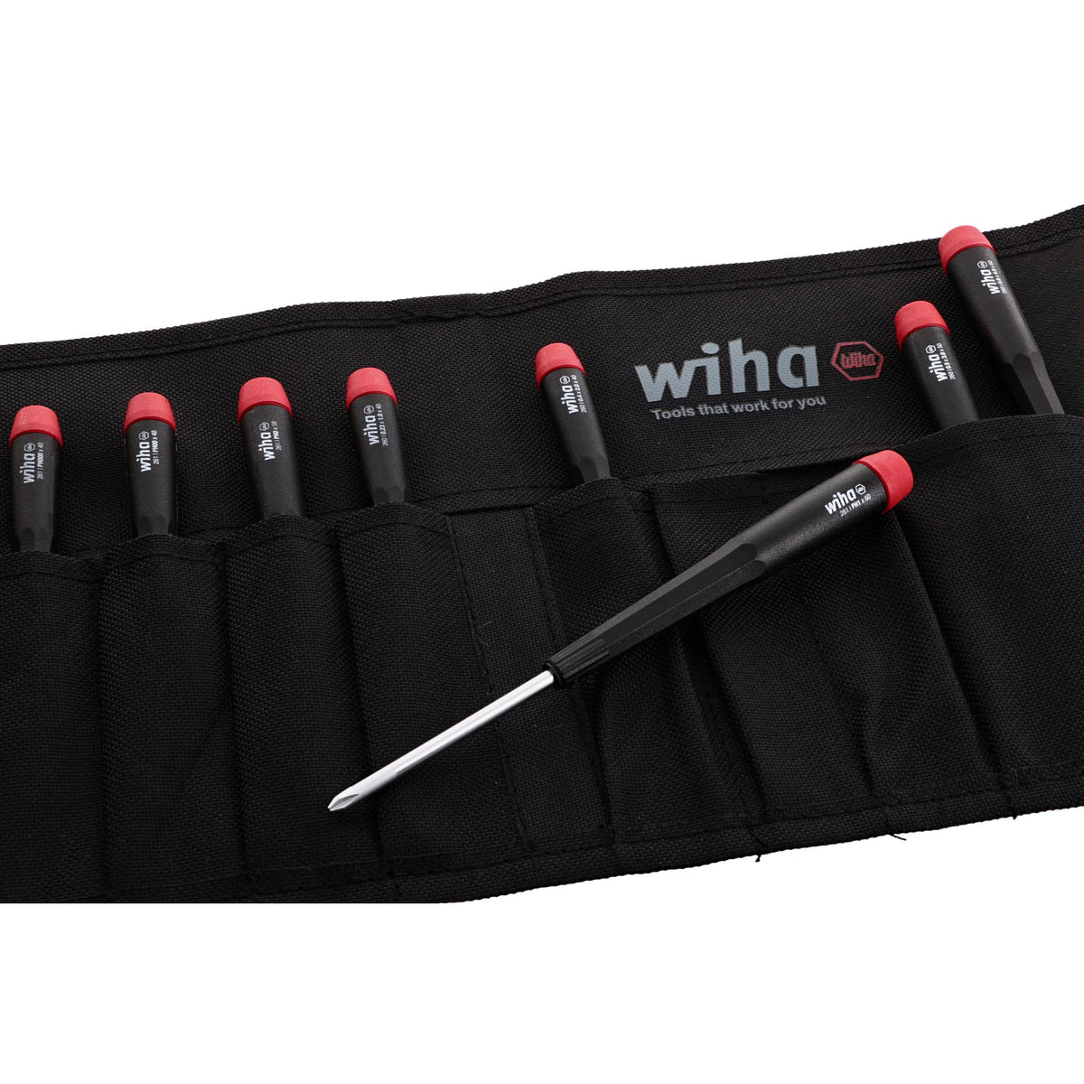Rotating cap on Wiha 26199 enables easy fingertip control