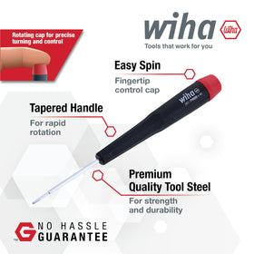 Through-hardened blades in Wiha 26199 for long-lasting strength