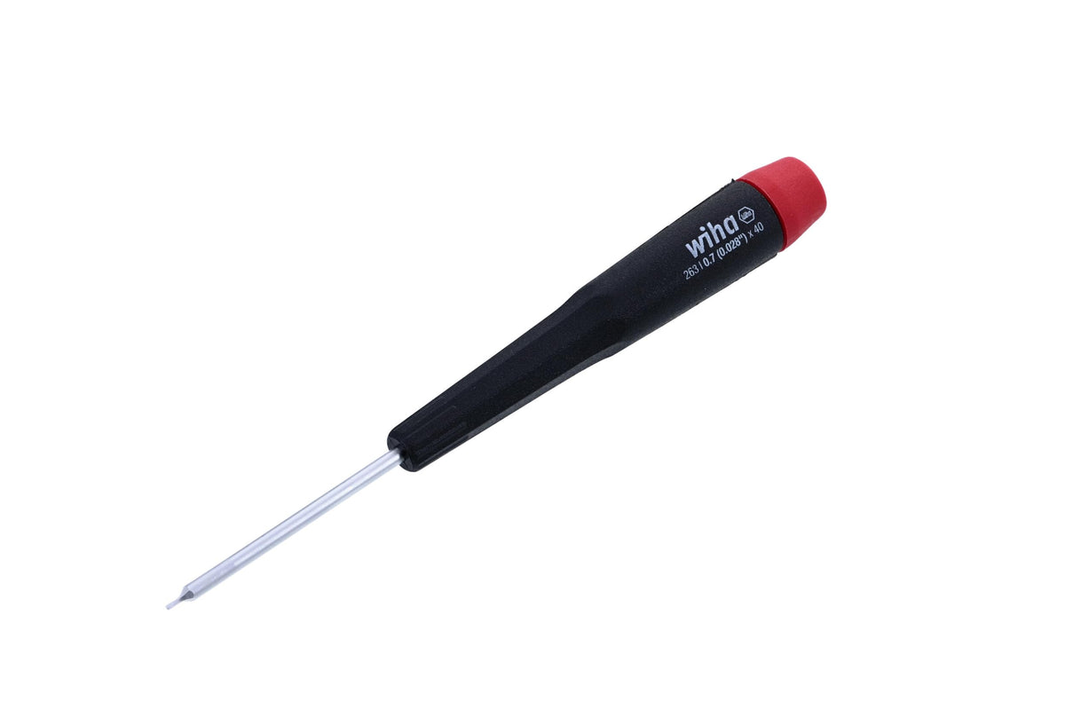 Wiha 26390 hex screwdriver with 3.0mm 60mm tip for long-reach applications