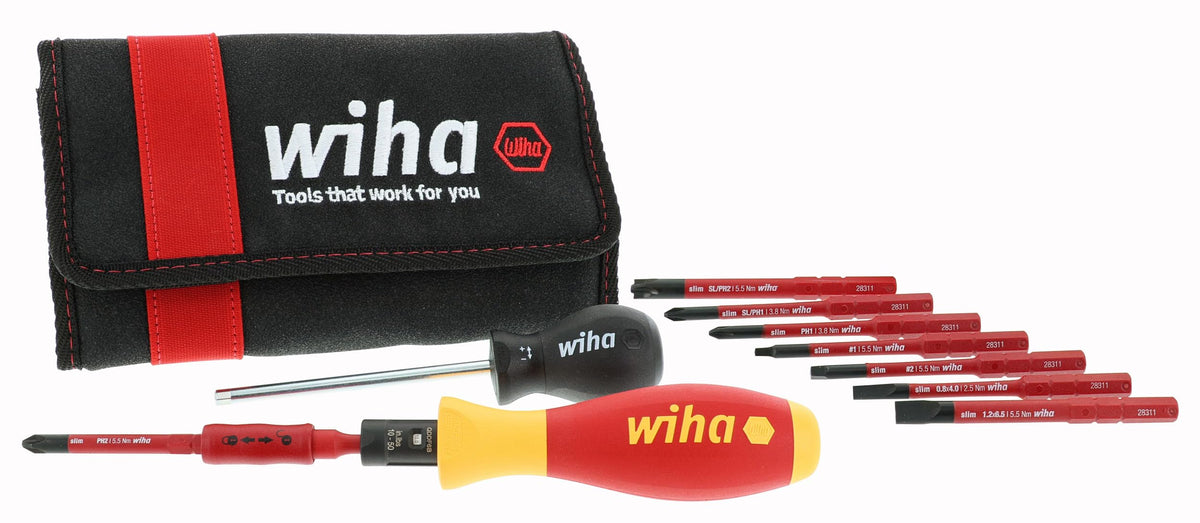 Wiha 28789 insulated TorqueVario-S handle for precise torque control