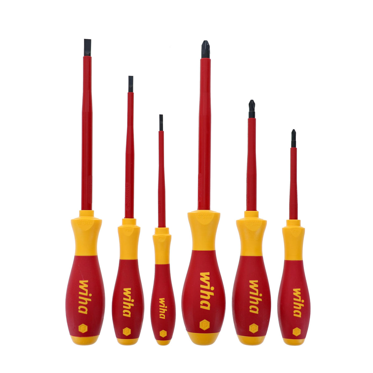 Wiha 32092 SoftFinish handle closeup for ergonomic control