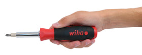 Chrome-plated nut-driver component adds corrosion resistance on Wiha 11inOne