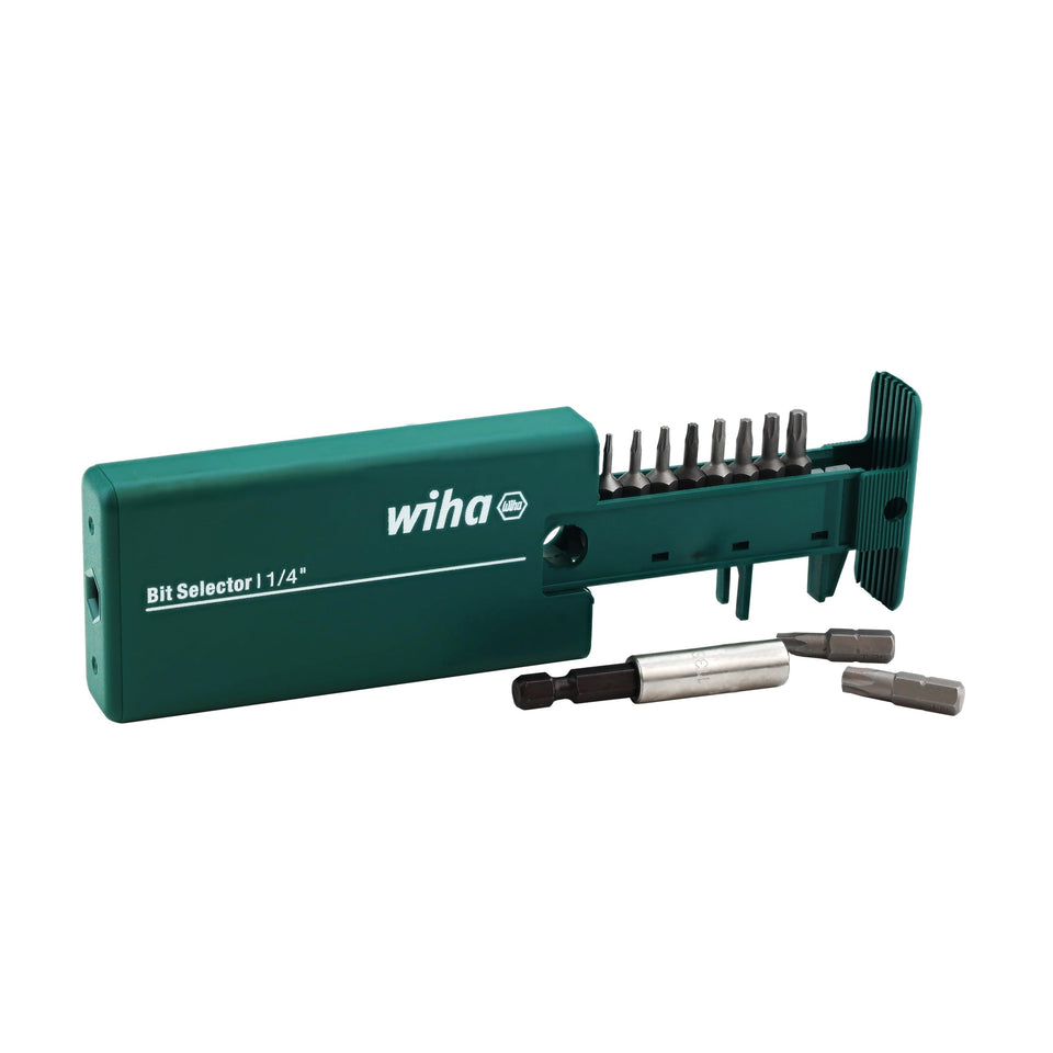 Wiha 79242 torx bit selector keeps bits organized for quick fastening