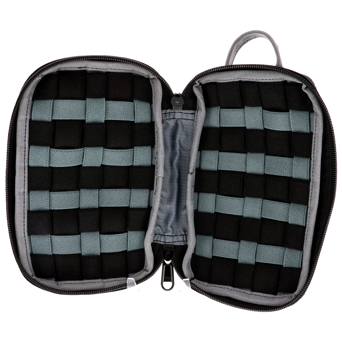 Wiha 91472 Cordura zipper pouch front view, rugged tool organization