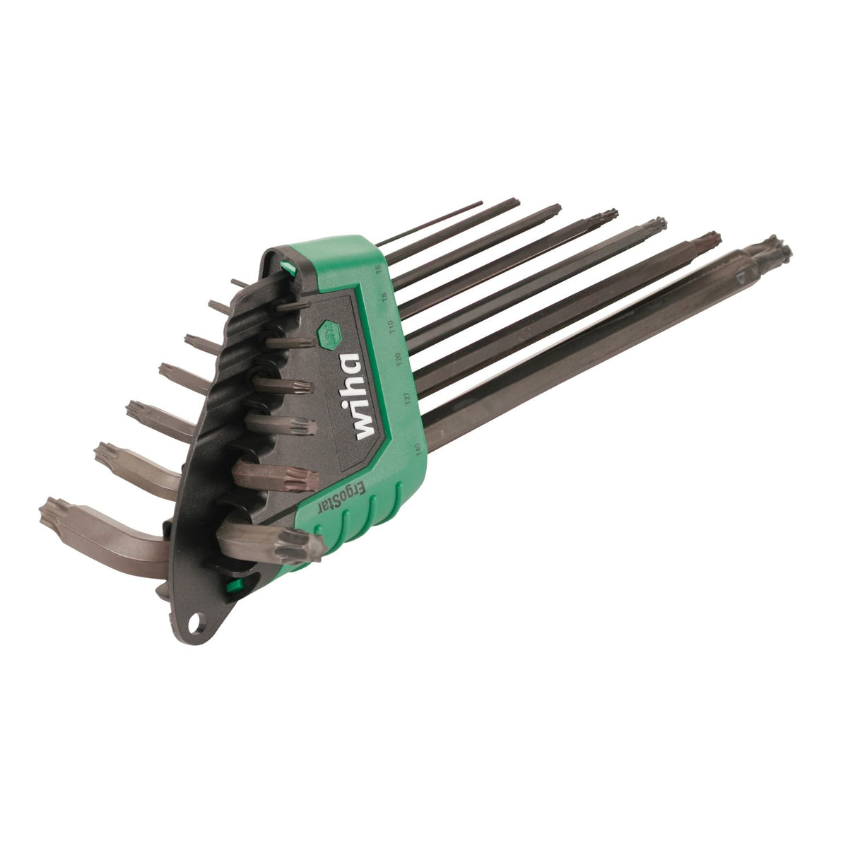 Wiha ErgoStar Torx L-Key set black oxide finish for durability