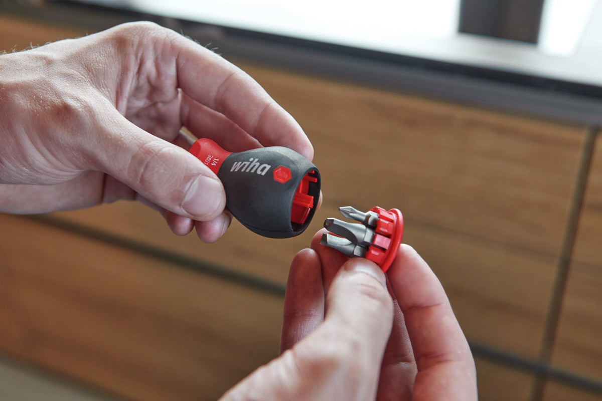 Wiha snap-cap storage keeps bits organized on the go