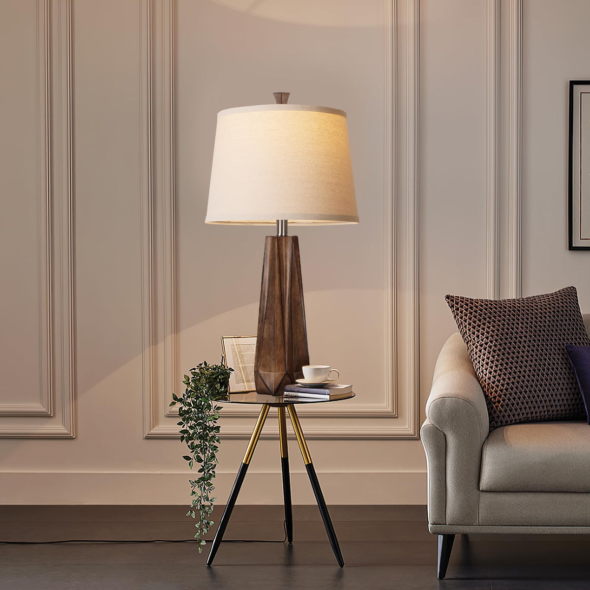 WIHTU living room table lamp on a side table elevating decor