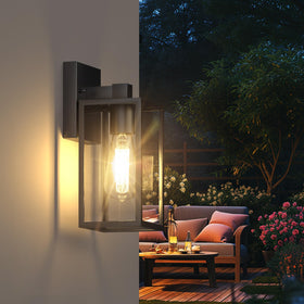 WIHTU outdoor wall sconce lights porch ensemble provides warm ambiance and reliable illumination