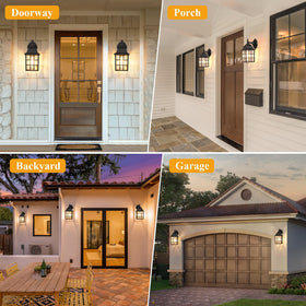 WIHTU quick-install outdoor light makes setup simple
