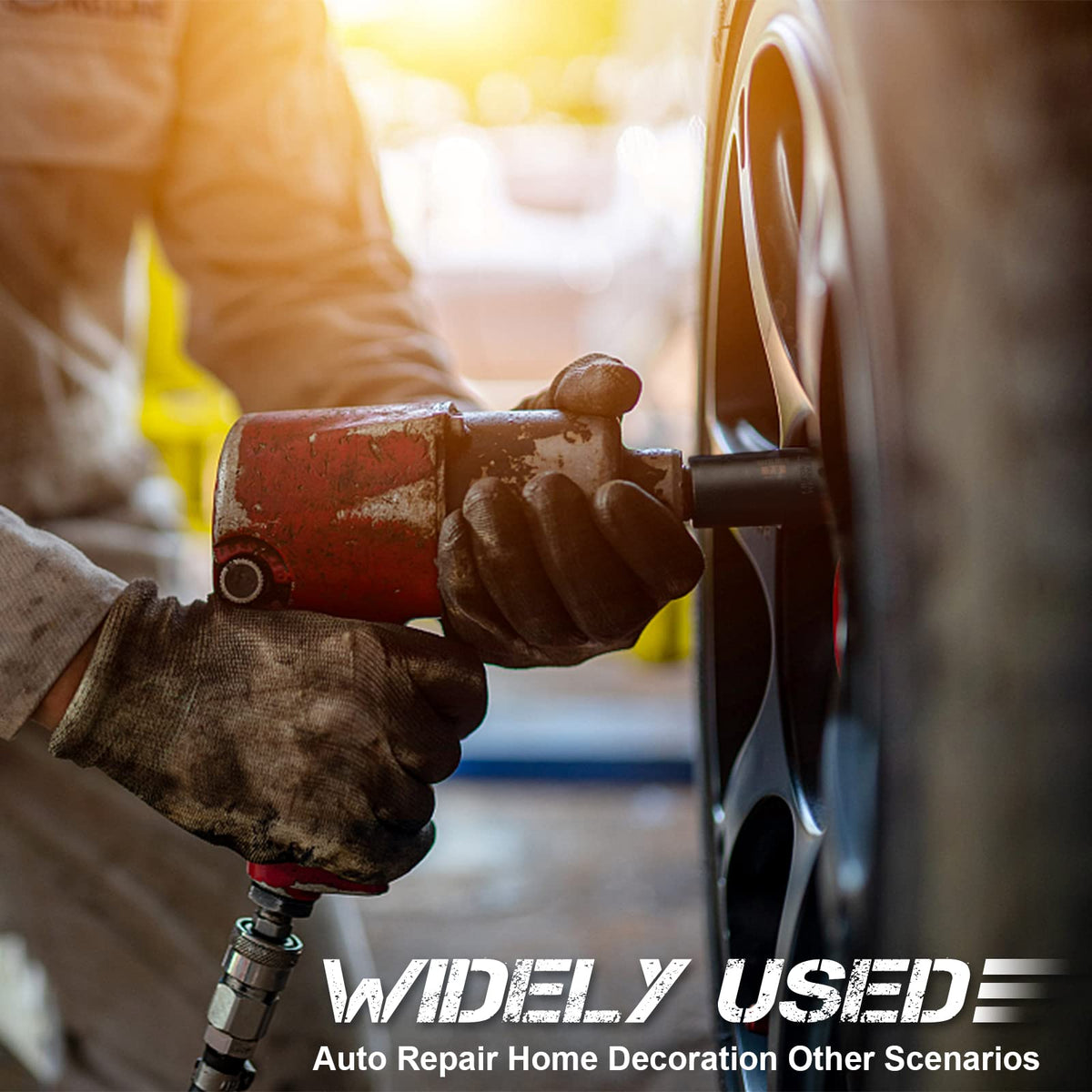 WIILDIS deep impact socket 21mm for larger metric fasteners and heavy-duty tasks.