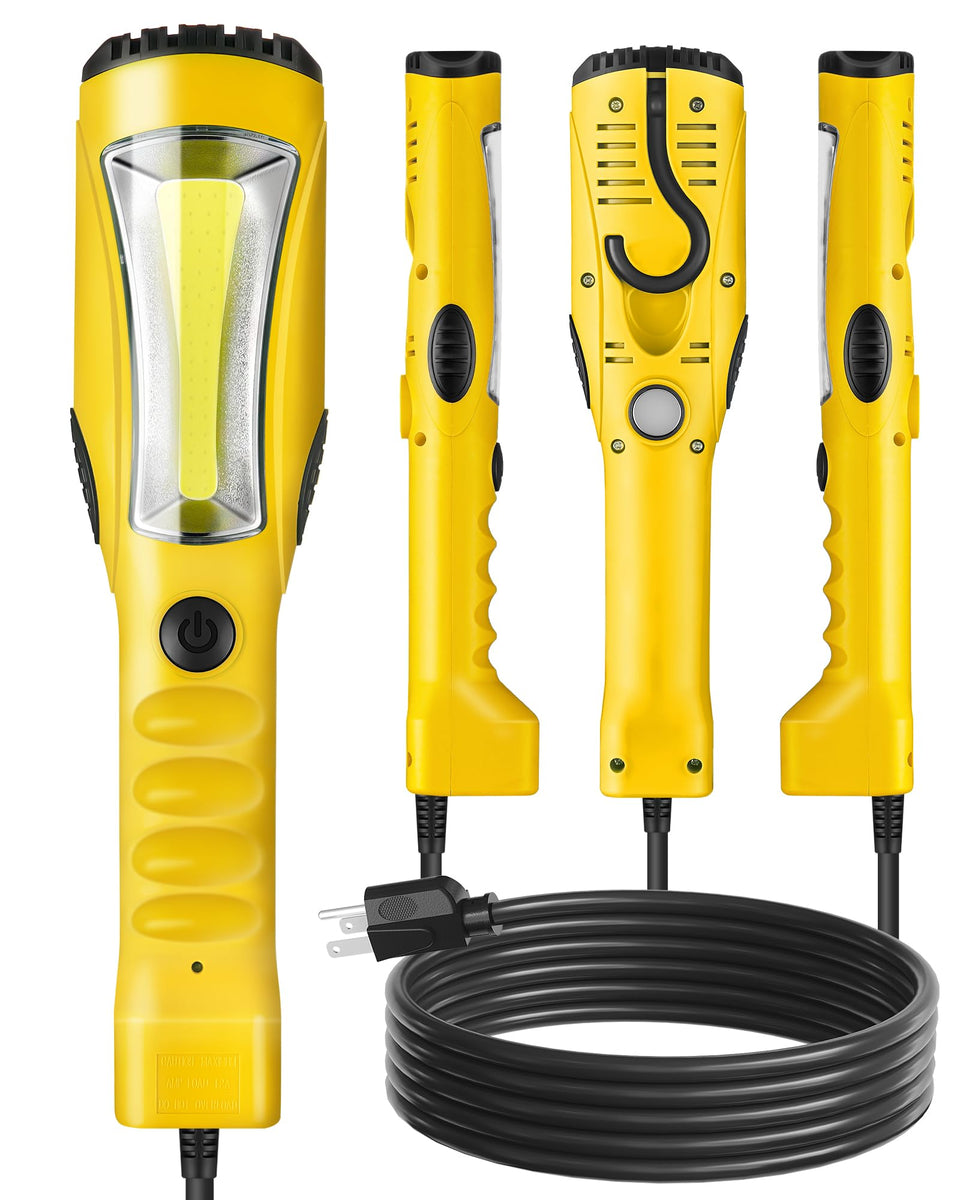 WILAWELS 18W LED Work Light front view for bright underhood illumination