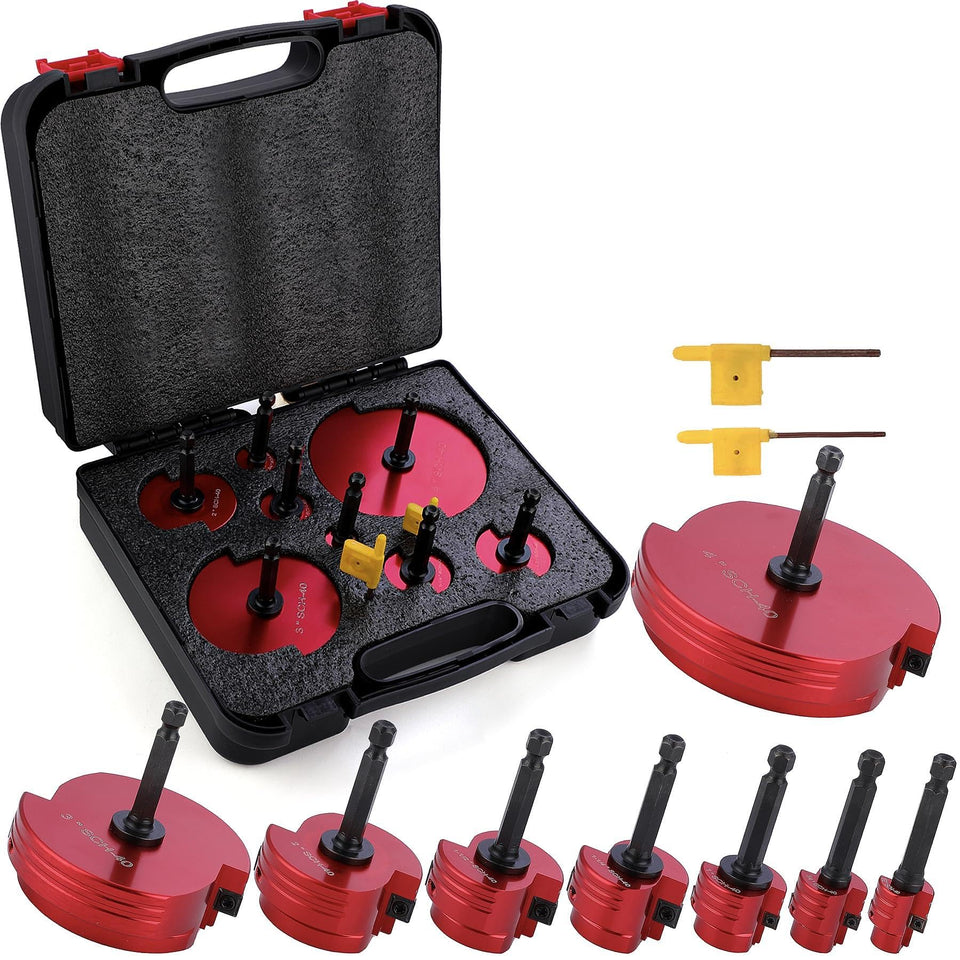 WildBossy double-blade reamer kit cover for quick setup and storage.