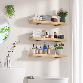 Wildnut study shelf with industrial finish for a contemporary workspace
