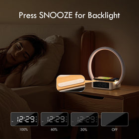 WILIT three-level dimmable bedside lamp for adaptable lighting
