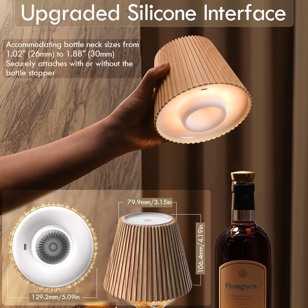 WILIT USB charging lamp powers with universal ports for convenience