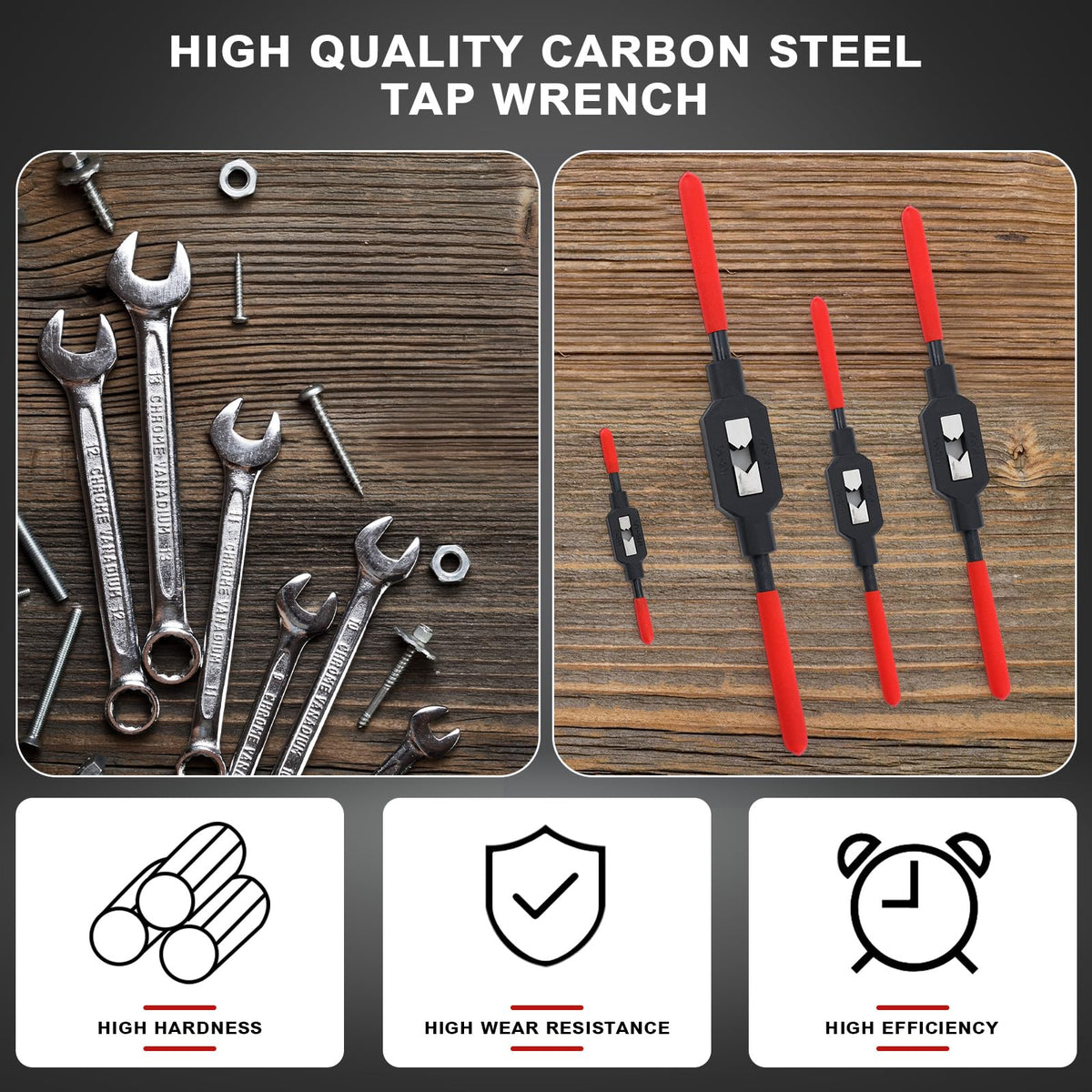 WILLBOND size range from 1/16 to 3/4 inch for versatile tapping operations.