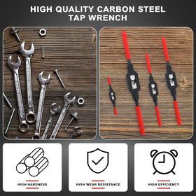 WILLBOND size range from 1/16 to 3/4 inch for versatile tapping operations.