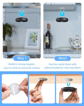 WILLED 6-pack kit keeps closets, kitchens bright and organized.