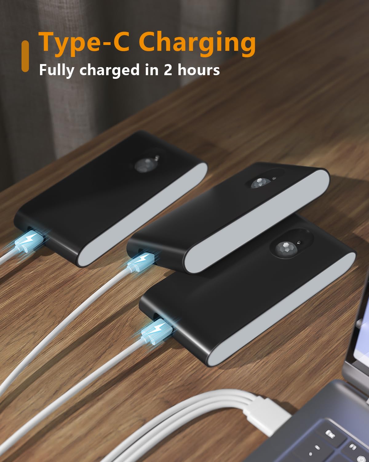 WILLED energy-saving night light with long-lasting battery life.