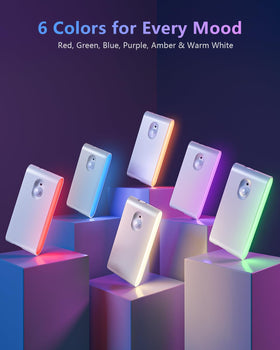 WILLED motion sensor night light in kitchen delivering warm ambient light
