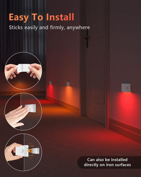 WILLED light attaches magnetically for easy repositioning on metal surfaces