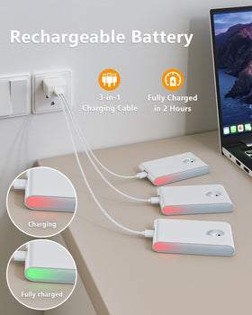 WILLED rechargeable night light reduces battery waste with USB-C charging