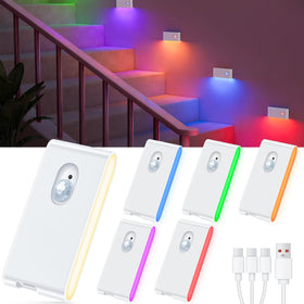 WILLED stair lights RGB color changing glow enhances safety on stairs