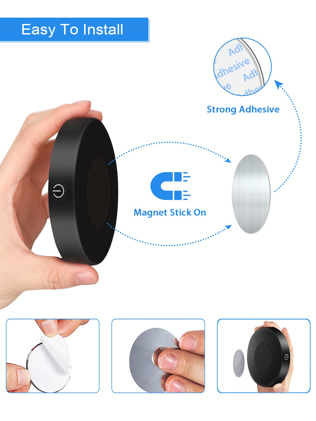 WILLED Tap Light milky cover softens light for eye comfort