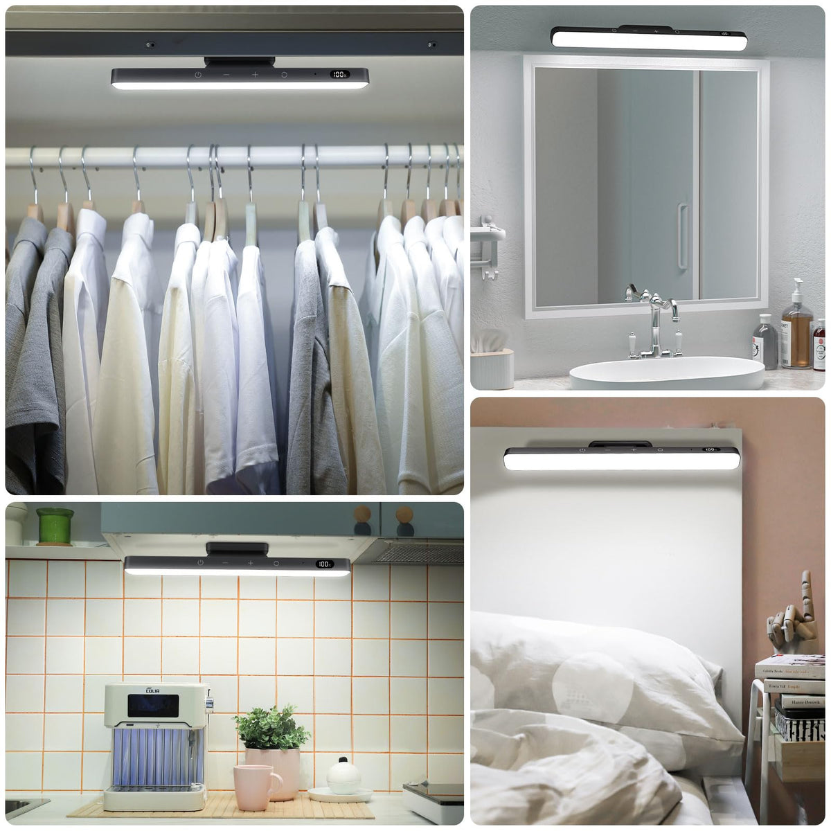 WILLED three-color temperature settings offer versatile lighting for different moods and tasks.