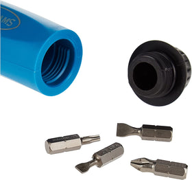Williams JHWWRS-1 handle showing built-in bit storage for quick access.