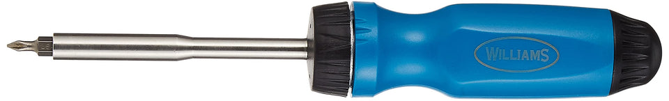 Williams JHWWRS-1 magnetic screwdriver with ergonomic handle for precise tightening.