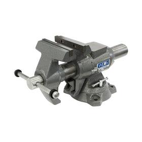 Wilton Multi-Purpose Bench Vise 360-degree rotation head enables versatile clamping angles.