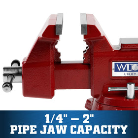Wilton Utility Bench Vise large anvil surface for shaping materials