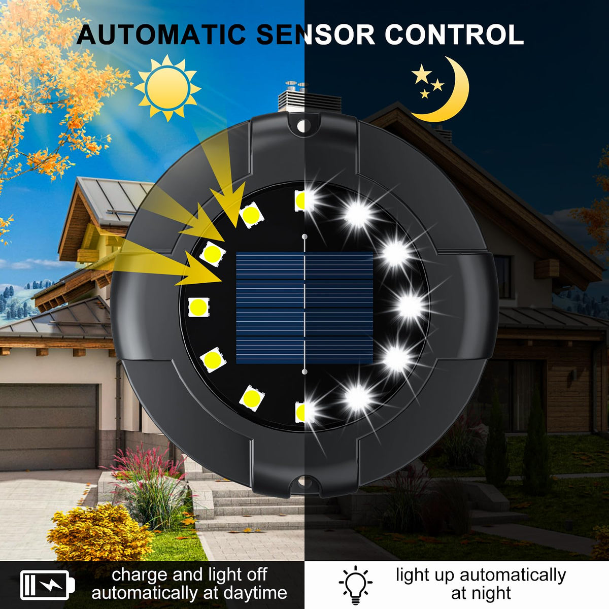 WILUX solar pathway lights in garden setup enhance ambiance